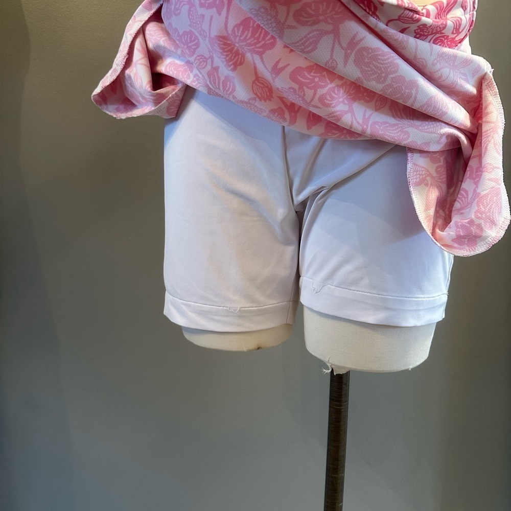 Women’s medium pink and white Golf Skort - Picture 6 of 6